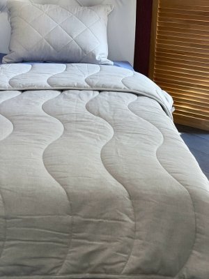 одеяло pellavas (200 × 220, лен, 250 гр/м2, 45% лен 55%хлопок)